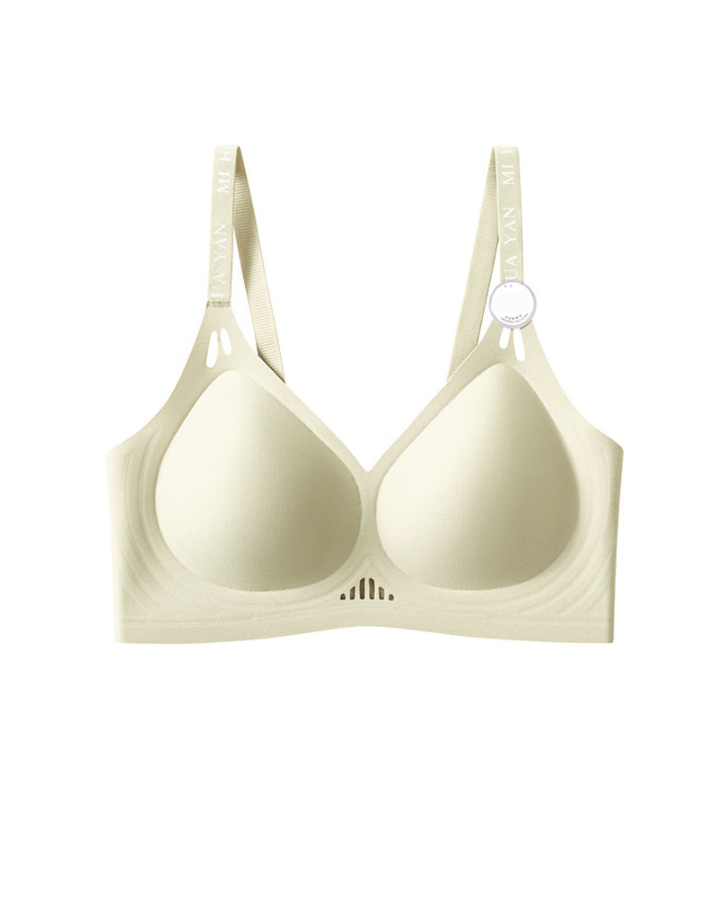 Sostén inalámbrico sin costuras con push-up de gel para mujeres