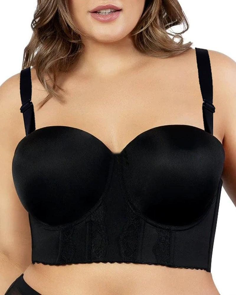 Top Sin Costuras para Mujeres con Soporte Completo y Efecto Push Up