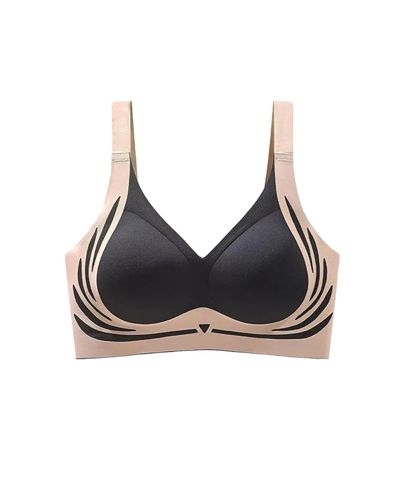 sujetador push-up inalámbrico anti-caída