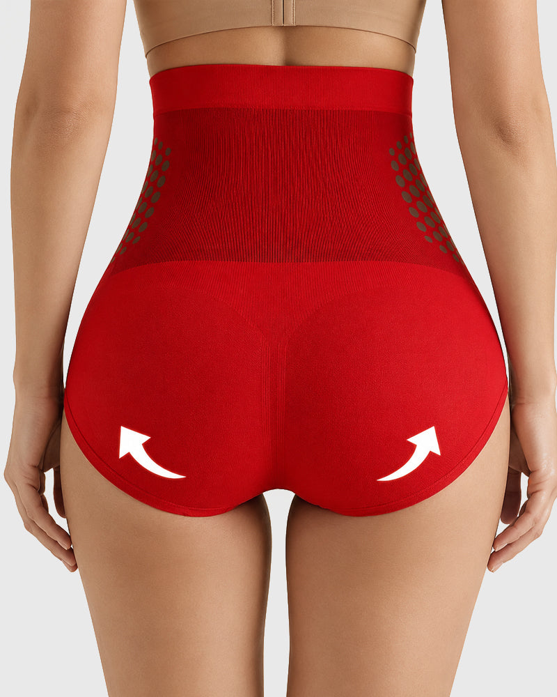 Conjunto de Dos Panties de Cintura Alta con Control Abdomen