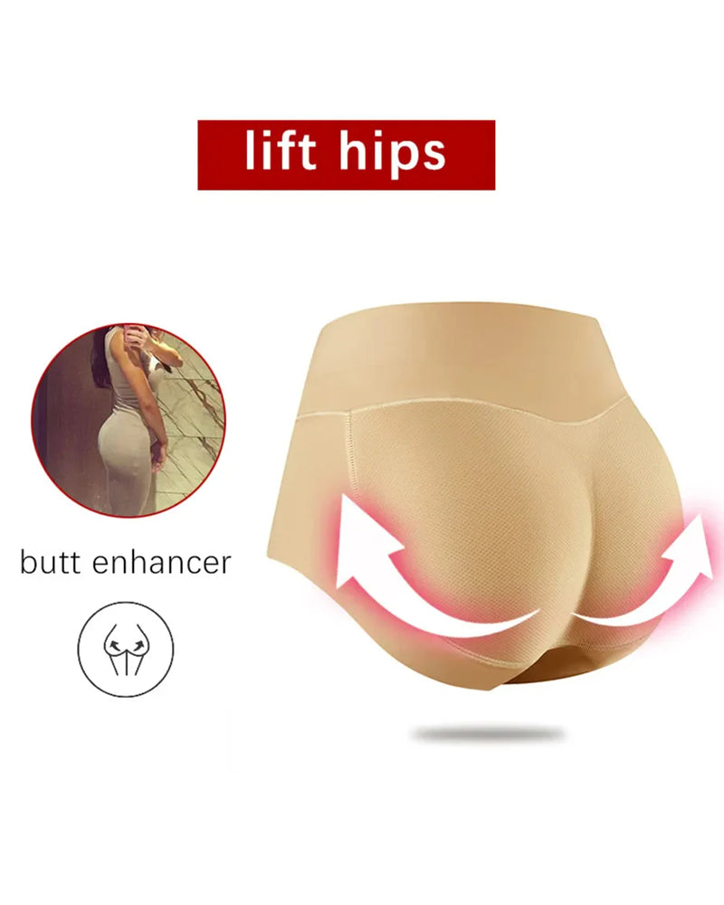Panties Modeladores Sin Costuras con Relleno para Realzar el Trasero