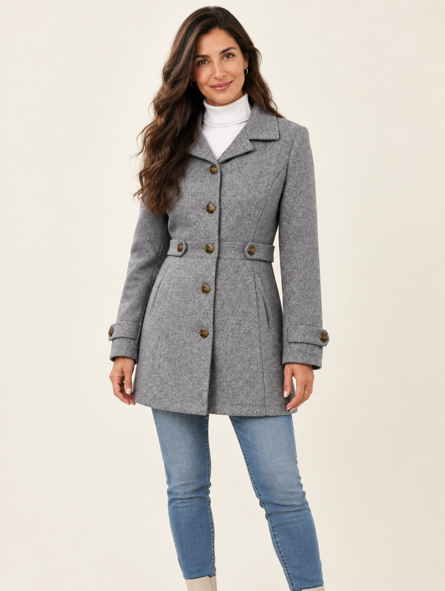 Gabardina Clásica con Cinturón