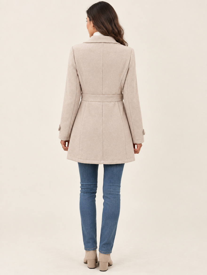 Gabardina Clásica con Cinturón