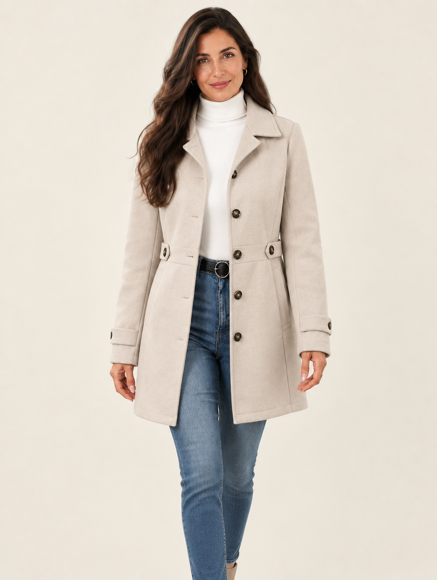 Gabardina Clásica con Cinturón