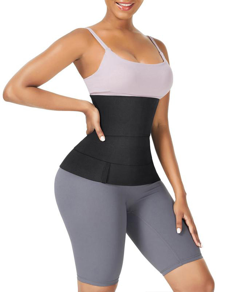 Cinturilla Sauna de Alta Compresión - Cinturón de Entrenamiento para la Cintura y Faja Abdominal