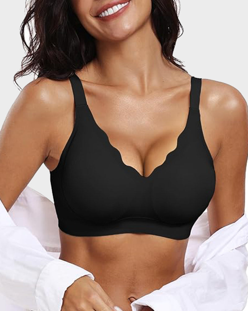 Brassiere Push-Up Sin Costuras para Mayor Confort