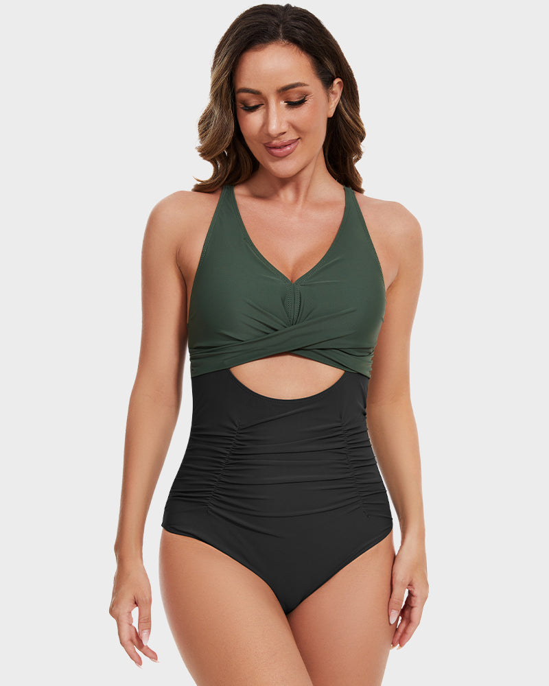 Maillot con Control de Abdomen y Efecto Push Up