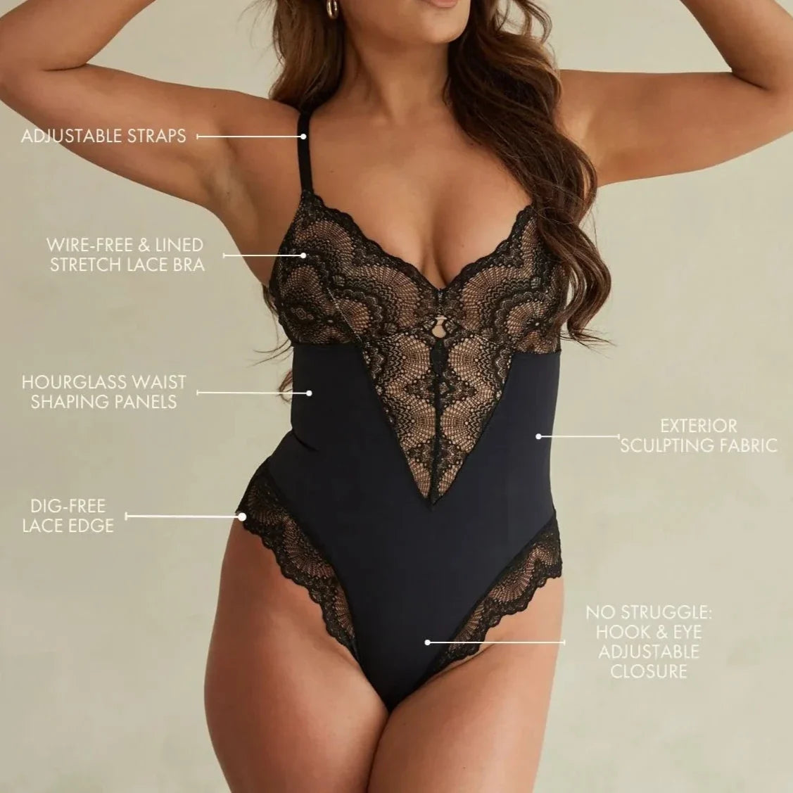 Lace Body Shaper