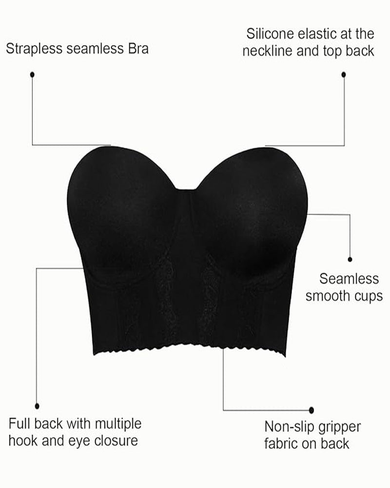 Top Sin Costuras para Mujeres con Soporte Completo y Efecto Push Up