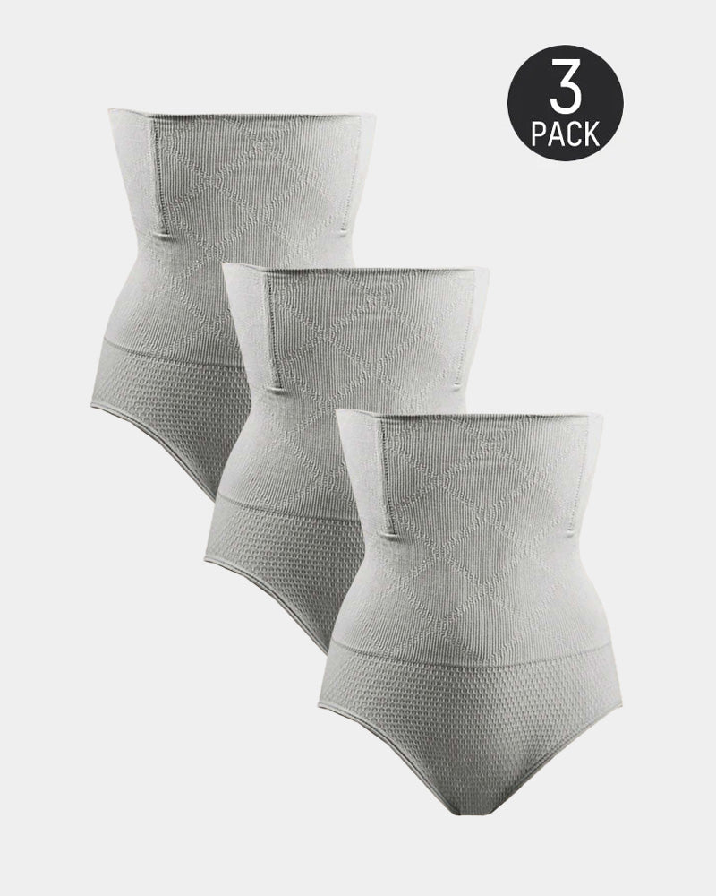Panties Sin Costuras de Cintura Alta para Mujeres - Moldeo de Abdomen y Realce de Caderas