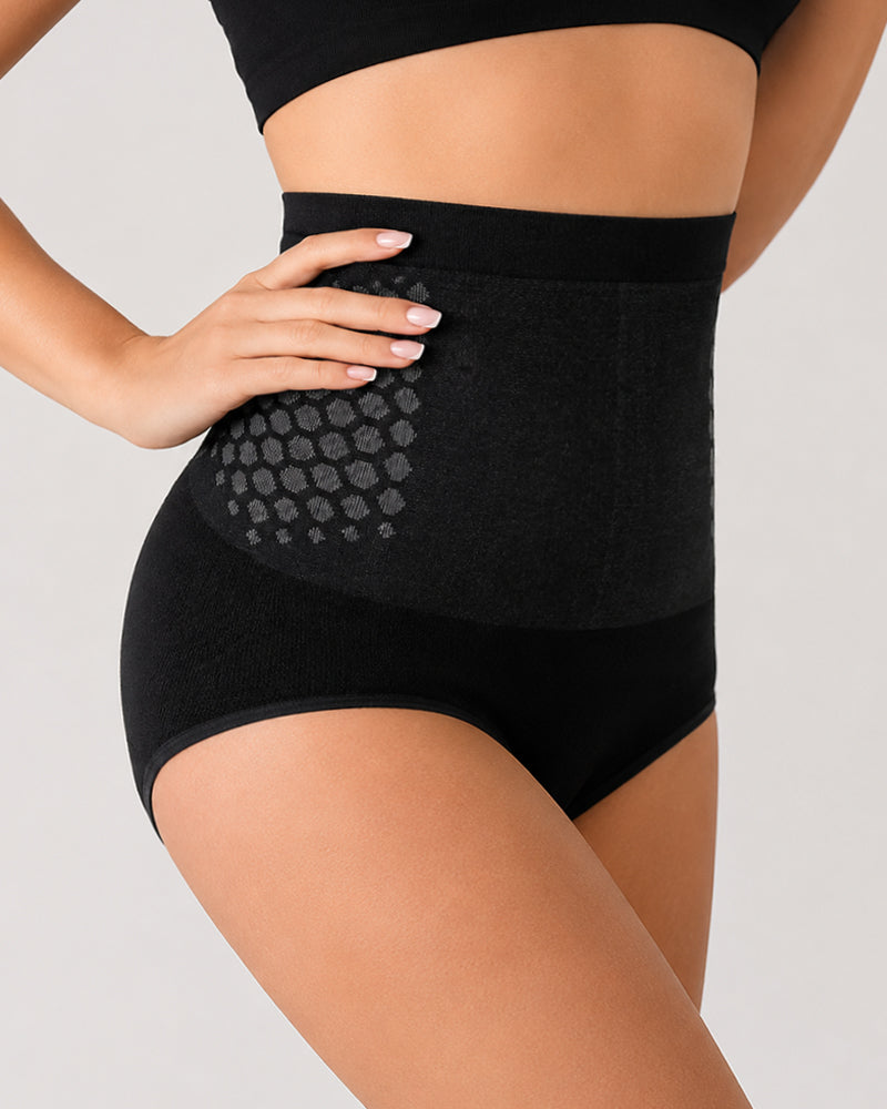Conjunto de Dos Panties de Cintura Alta con Control Abdomen