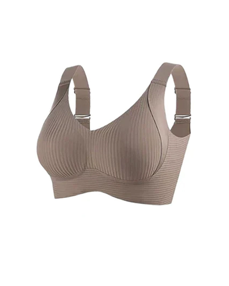 Sostenes ajustables sin cables para mujer en colores sólidos con cuatro filas