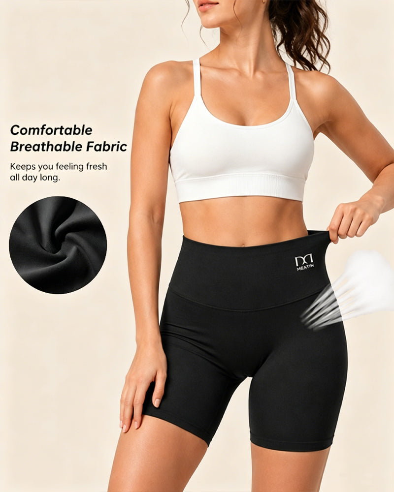 Shorts moldeadores de talle alto sin costuras para mujer
