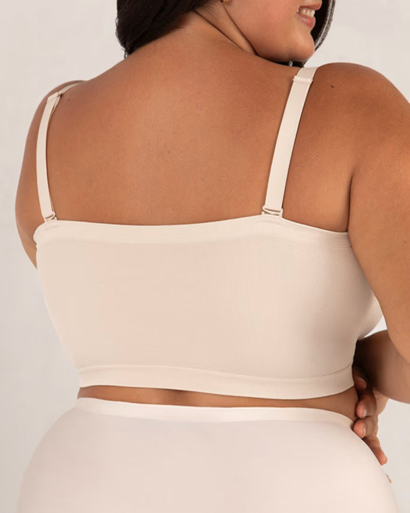 Bandeau Sin Tirantes, Sin Costuras y Antideslizante
