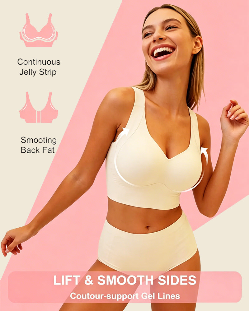 Sujetador Push-Up de Gel para Tallas Grandes