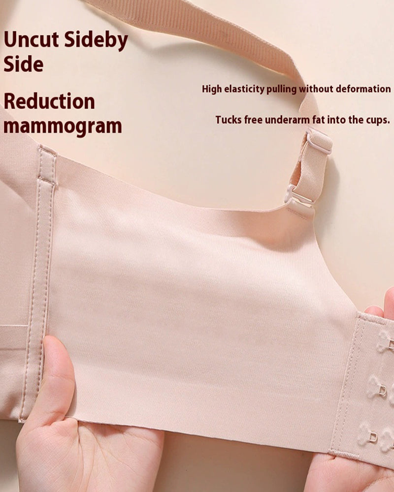 Sostén Push-Up Sin Costuras para Mujeres con Hebilla Rotativa Anticaída