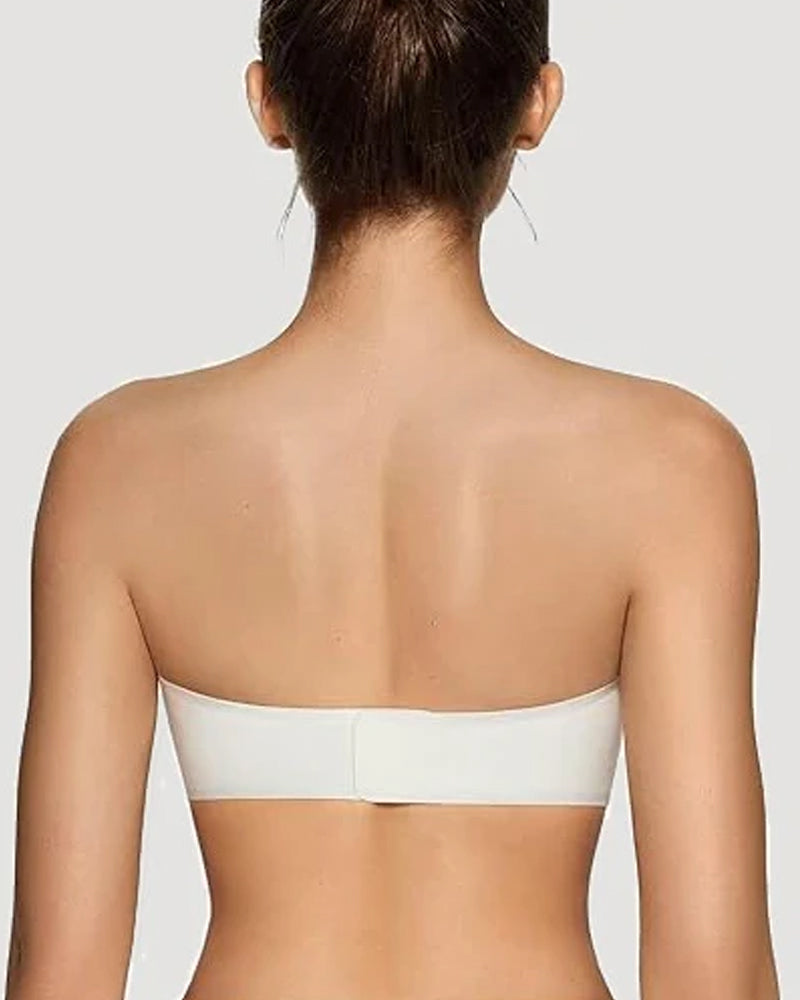 Sostén Push-Up de Silicona Antideslizante y Sin Costuras para Mujeres
