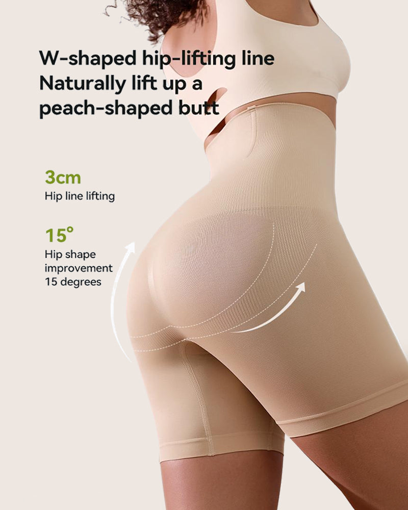 Shorts Moldeadores Sin Costuras para Control de Abdomen y Realce de Glúteos Femeninos