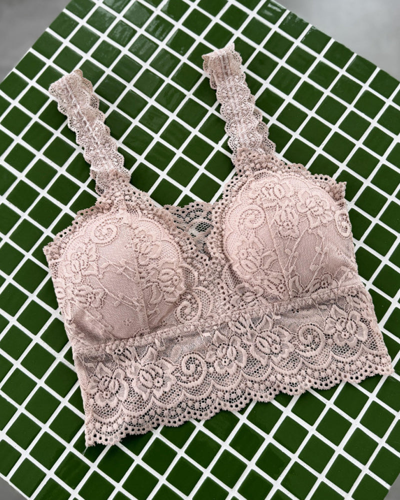 Sostén Sexy y Cómodo de Encaje Sin Costuras