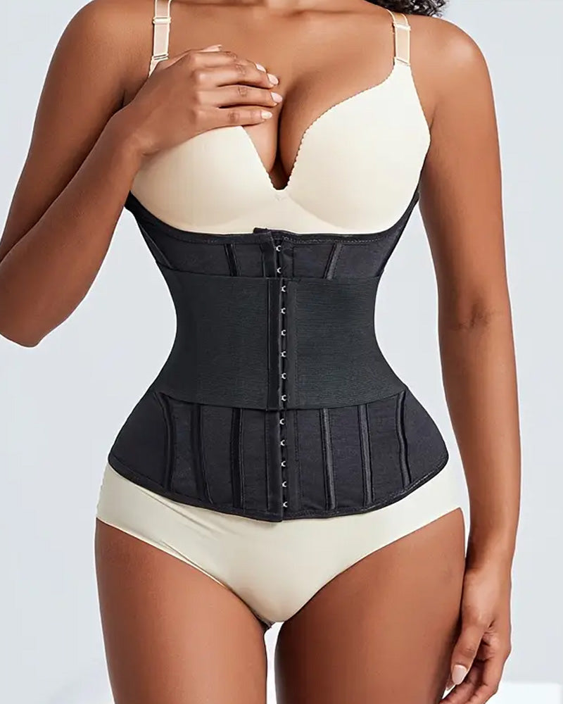 Faja Moldeadora con Soporte para Senos y Entrenador de Cintura con Varilla de Acero para un Abdomen Plano