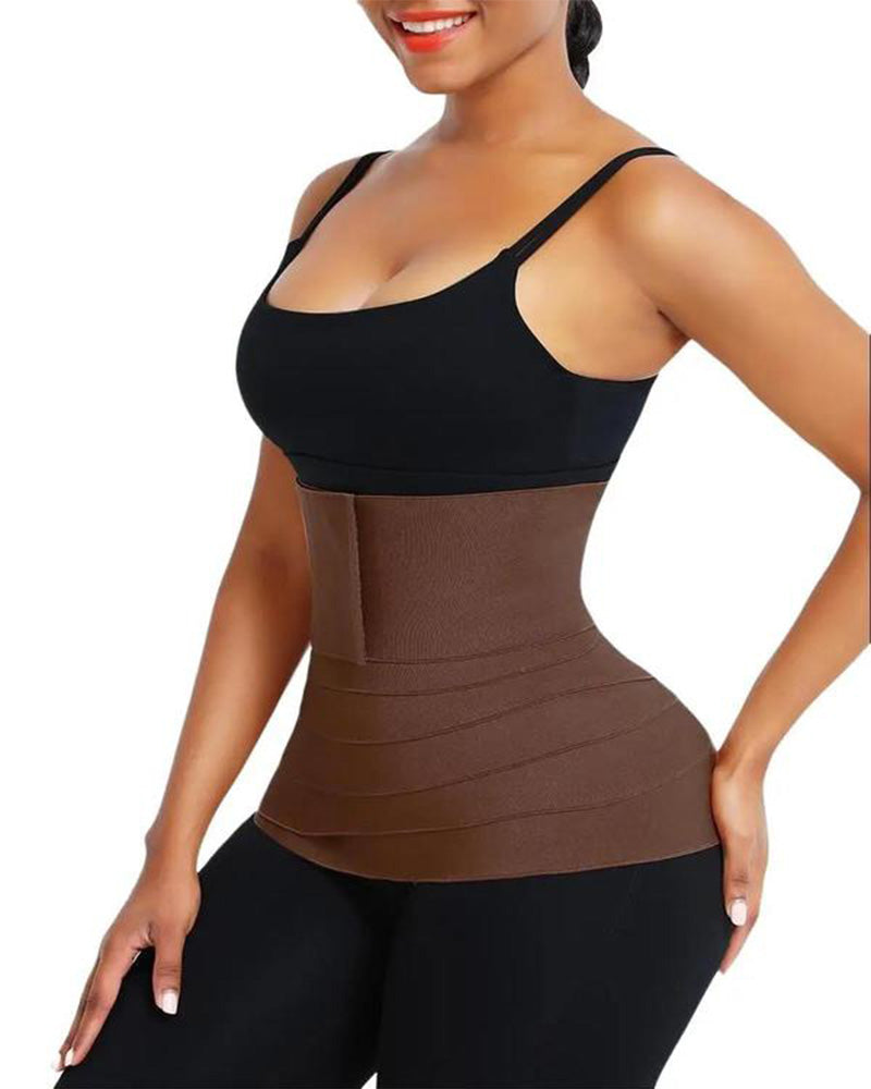 Cinturilla Sauna de Alta Compresión - Cinturón de Entrenamiento para la Cintura y Faja Abdominal