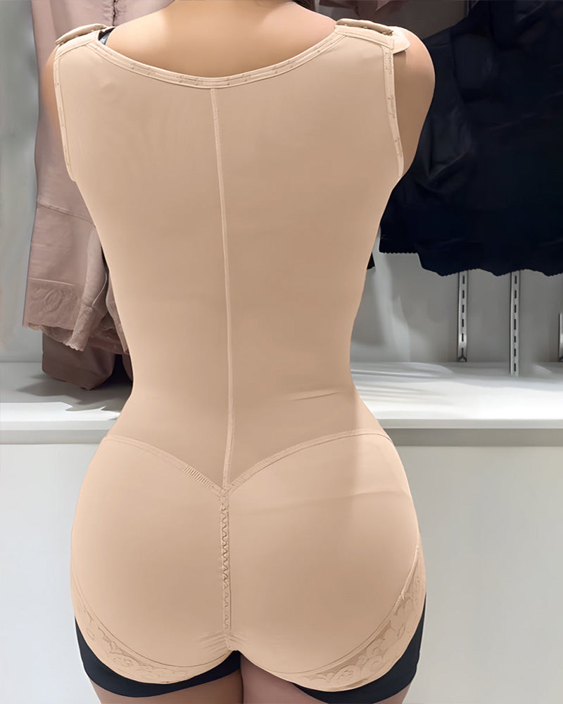 Corset de Encaje con Control Abdomen y Realce de Glúteos para Mujeres